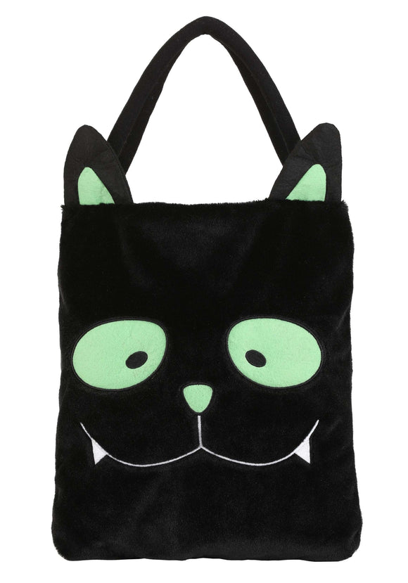 Lucky Black Cat Treat Bag Accessory