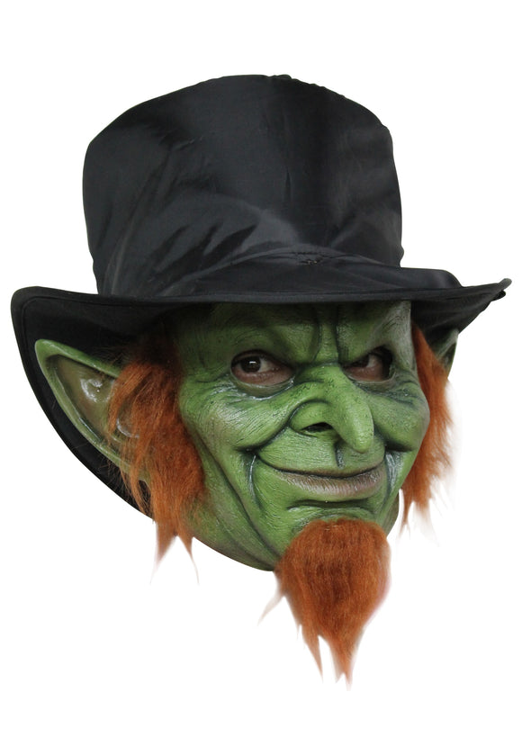 Mad Goblin Mask Costume - Scary Leprechaun Mask