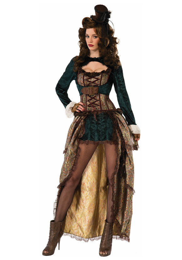 Women's Madame Steampunk Costume