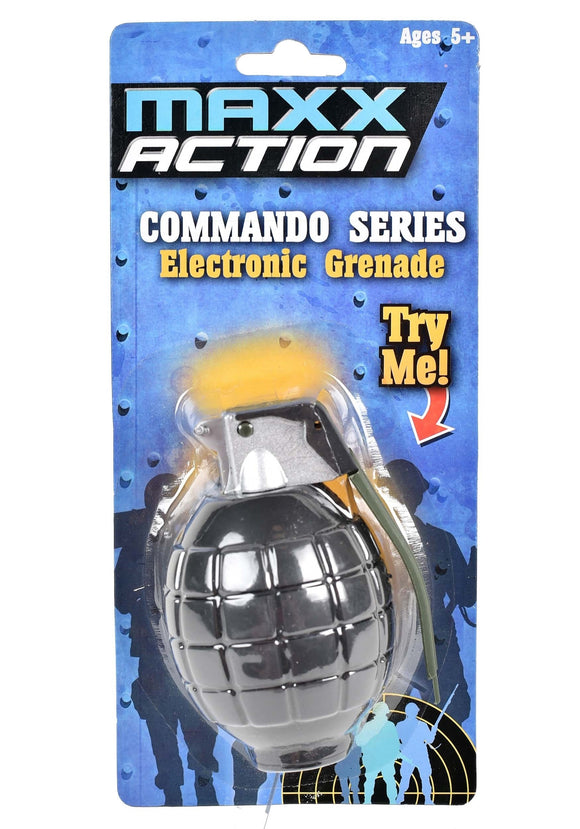 Maxx Action Commando Series Electronic Grenade Toy Weapon