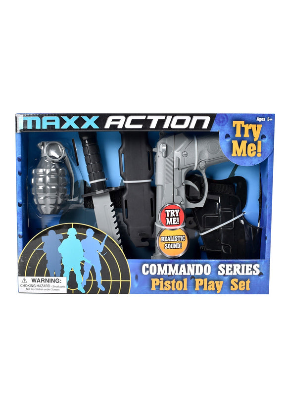 Pistol Playset Maxx Action Commando Series