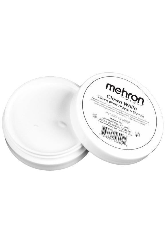 Mehron 2.25 Oz Clown White Premium Quality Makeup
