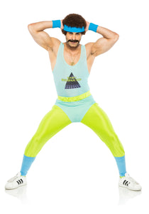80's Gym Instructor Costume for Men