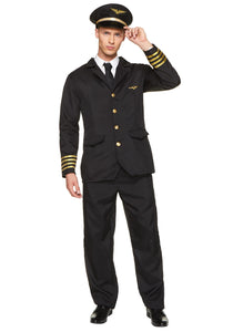 Men's Airplane Pilot Costume