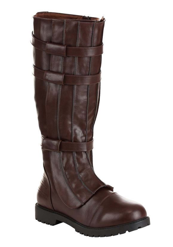 Men's Brown Costume Boots