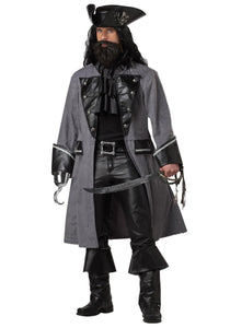 Mens Blackbeard Pirate Costume