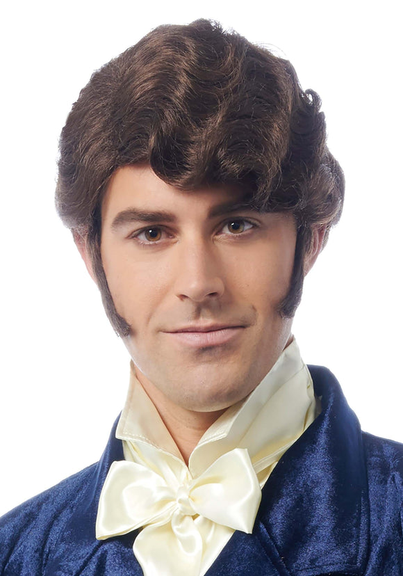 Brown Regency Wig for Men