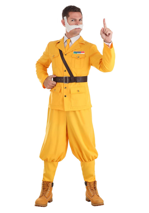 Adult Colonel Mustard Clue Costume