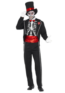 Adult Men's Day of the Dead Costume