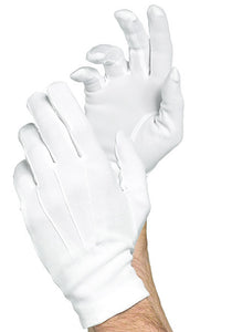 Fancy White Gloves for Men