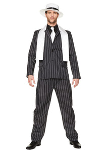 Men's Gangster Boss Adult Costume