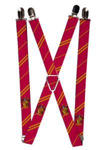 Harry Potter Men's Gryffindor Suspenders