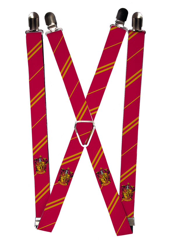 Harry Potter Men's Gryffindor Suspenders