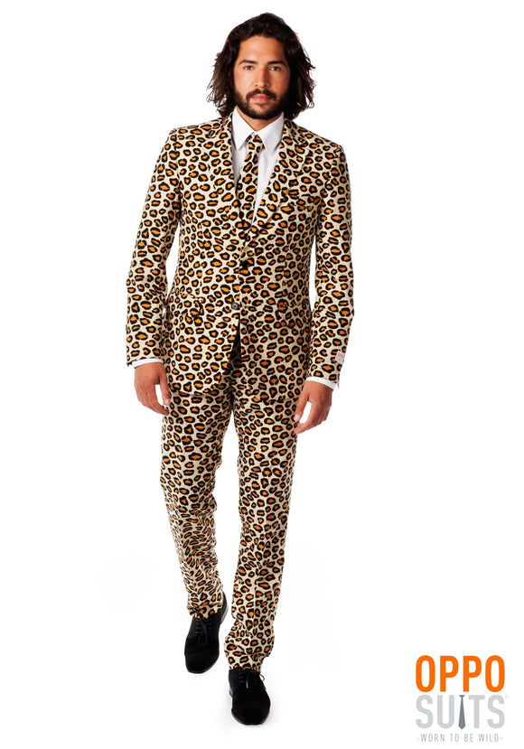 Men's Jaguar Print Suit OppoSuits Costume