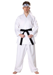 Men's Plus Size Karate Kid Daniel San Costume