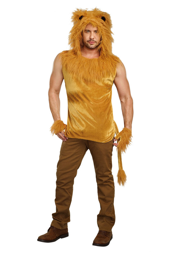 King of the Jungle Lion Costume for Men