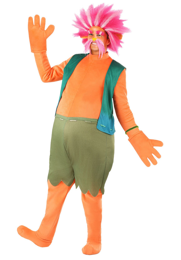 King Peppy Trolls Costume for Men