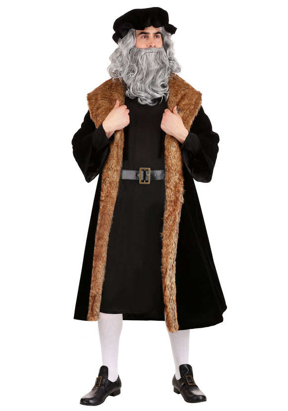 Leonardo da Vinci  Men's Costume