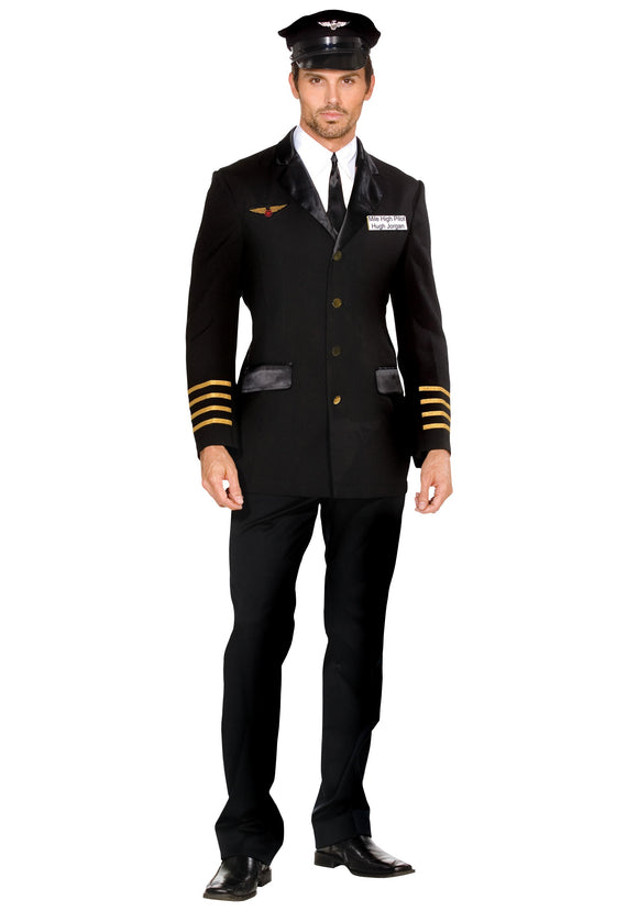 Men's Mile High Pilot Costume