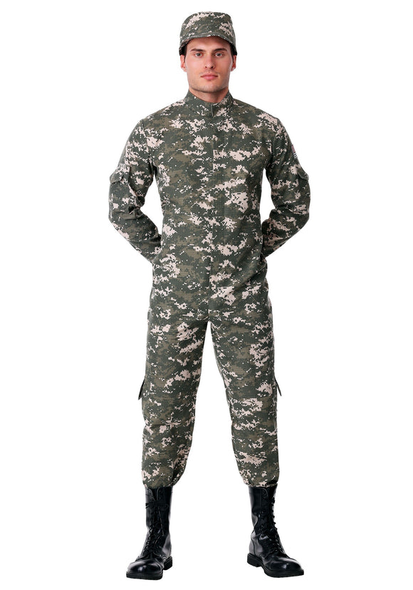 Modern Combat Soldier Men's Costume