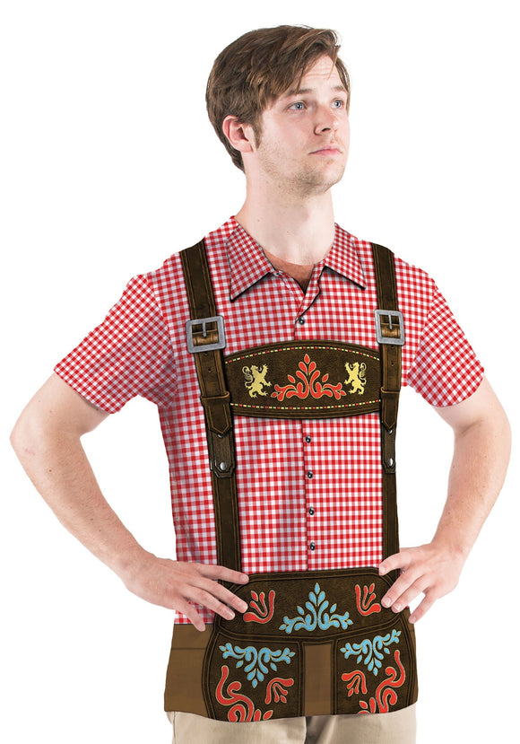 Oktoberfest Short Sleeve Costume Tee for Men