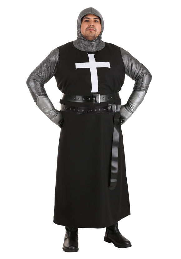 Men's Plus Size Dark Crusader Costume