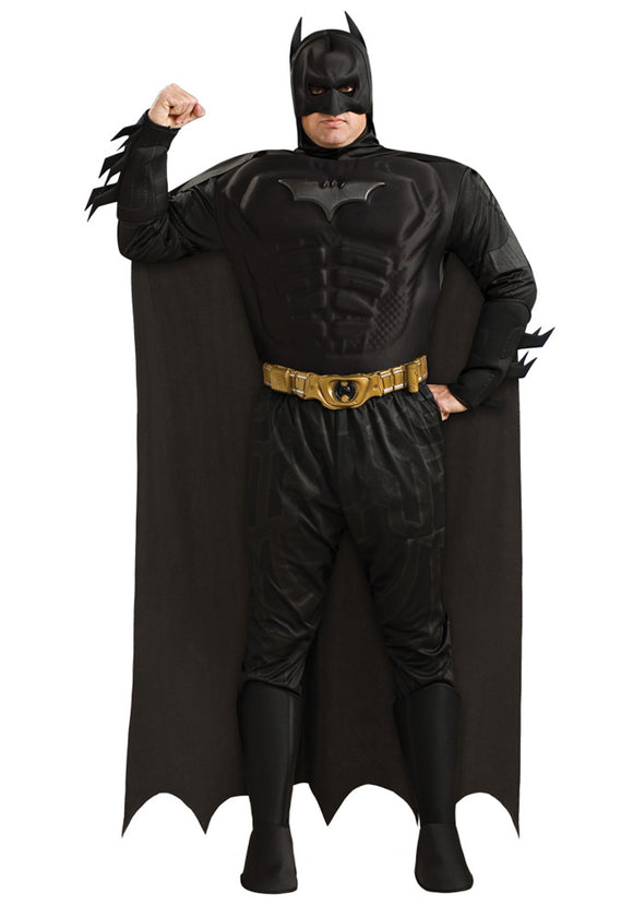 Mens Plus Size Batman Costume 1X