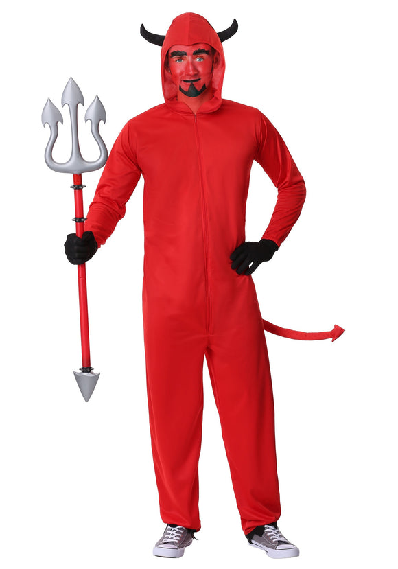 Plus Size Devil Jumpsuit Costume