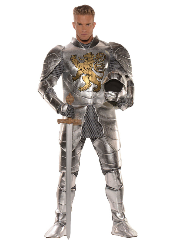 Men's Plus Size Knight in Shining Armor Costume 2X