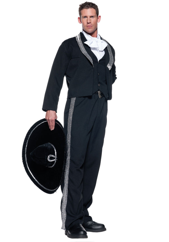 Men's Plus Size Mariachi Costume 2X