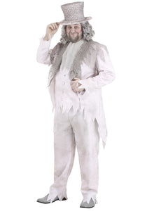 Plus Size Victorian Ghost Costume For Men