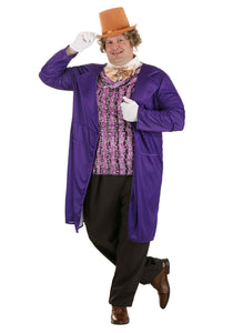 Plus Size Willy Wonka Men's Costume