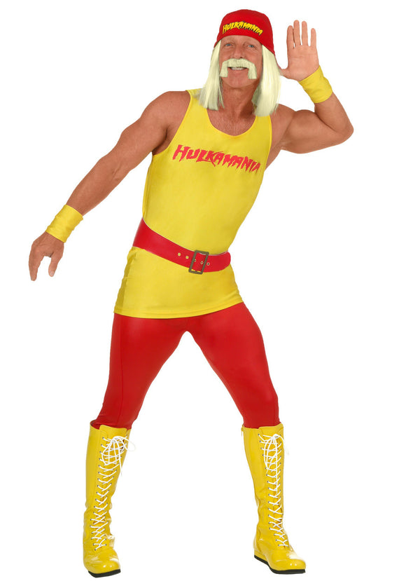 Plus Size Men's WWE Hulk Hogan Costume
