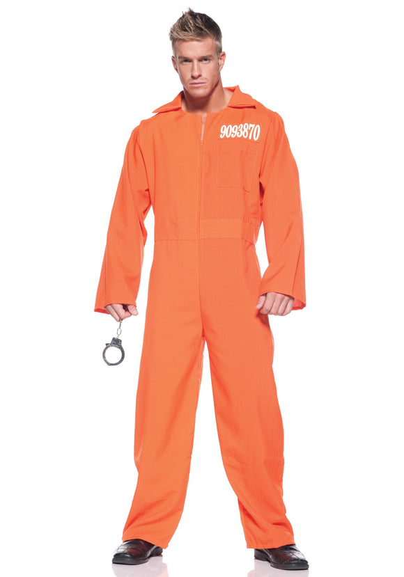 Men's Prison Jumpsuit Costume