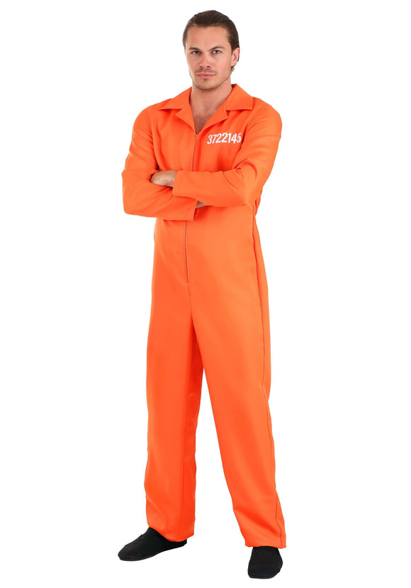 Orange Prison Men's Jumpsuit