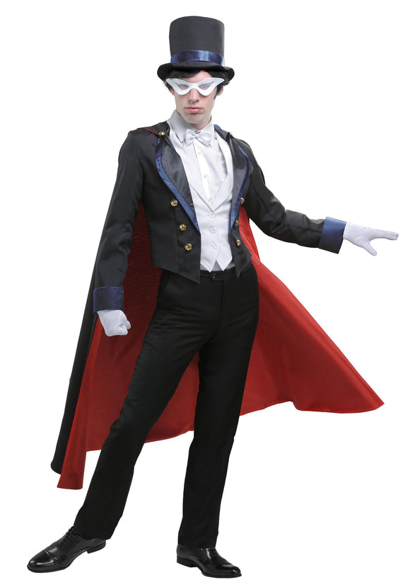 Sailor Moon Tuxedo Mask Costume for Men