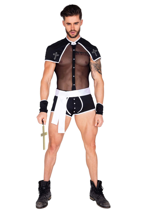 Sexy Sinful Confession Men's Costume