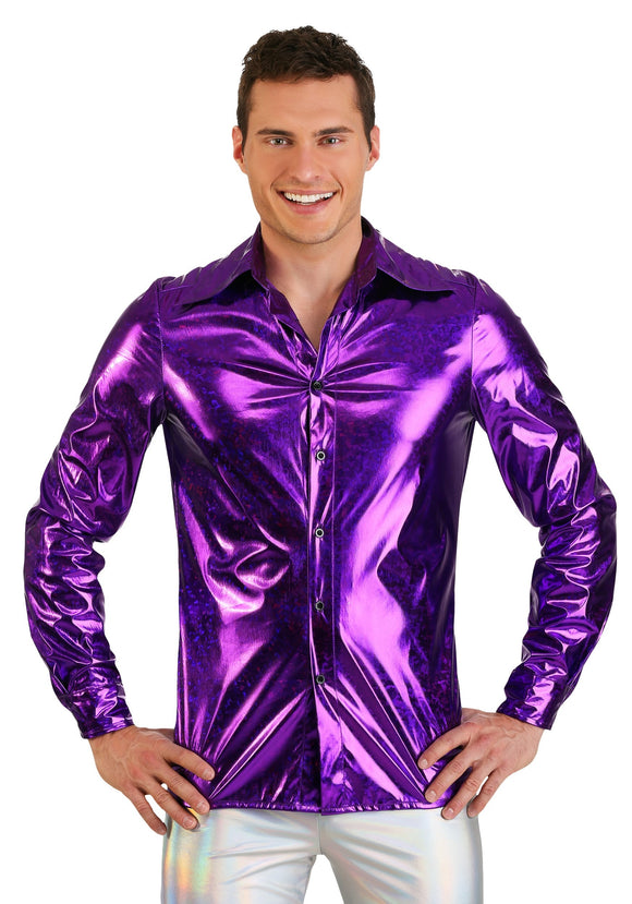 Shattered Glass Men's Disco Shirt