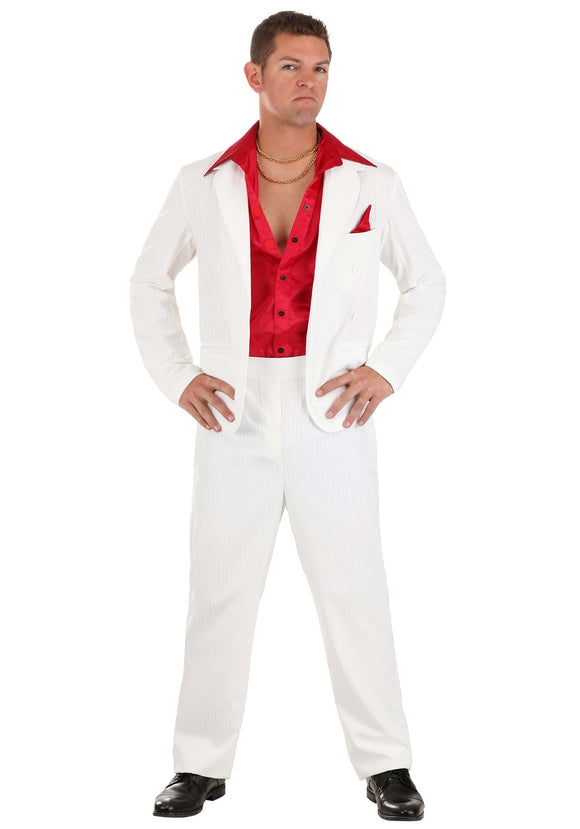 Suave 80s Gangster Men's Costume