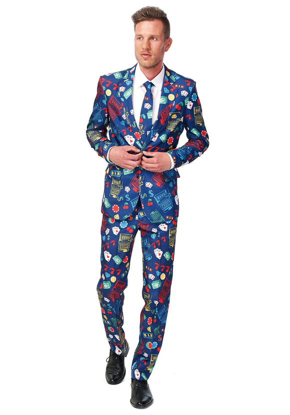 Men's SuitMeister Basic Vegas Suit Costume