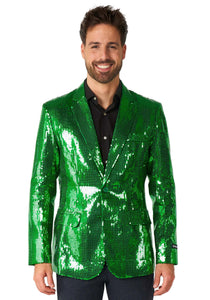 Suitmeister Sequins Green Blazer