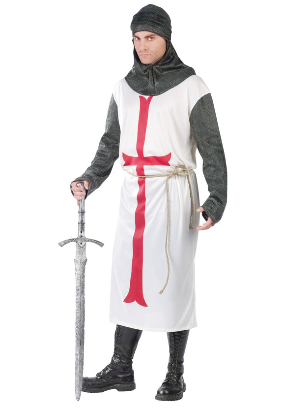 Men's Templar Knight Costume