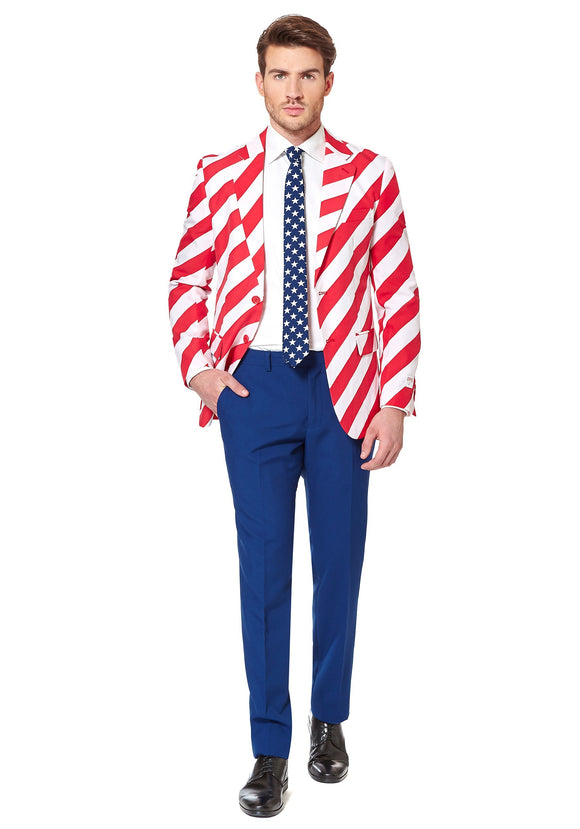 Men's OppoSuits United Stripes Suit Costume