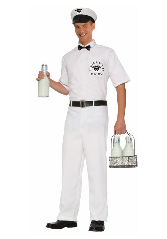 Vintage Milkman Men's Costume