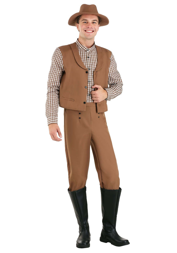 Western Pioneer Men's Costume