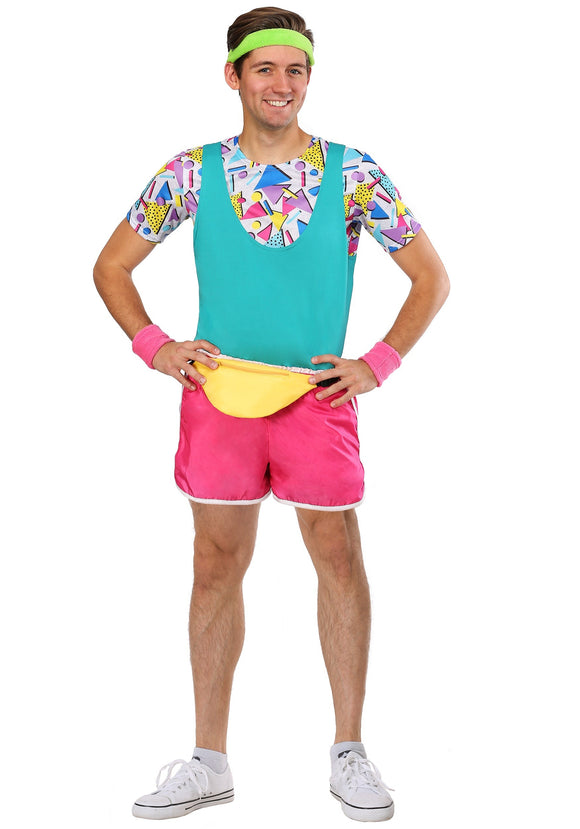Work It Out 80s Costume for Men