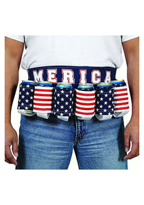 Patriotic Merica Beer Belt