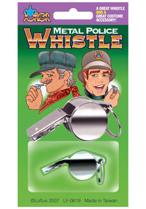 Metal Police Whistle