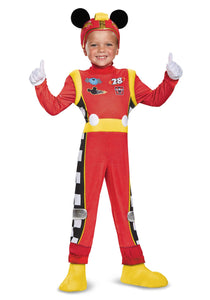 Mickey Roadster Deluxe Toddler Boys Costume