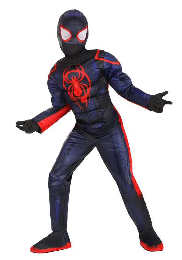 Boy's Miles Morales Spider-Man Costume